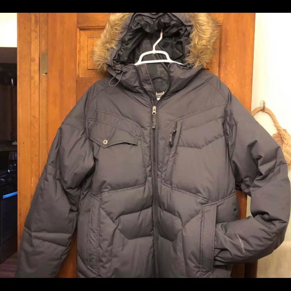 Columbia MENS Size Large Down PUFFER Jacket